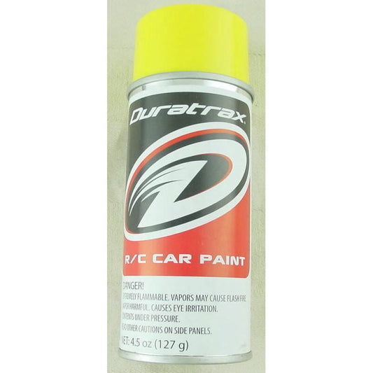 Image of Duratrax Mellow Yellow 4.5oz Lexan/Polycarbonate Body Spray Paint DTXR4257