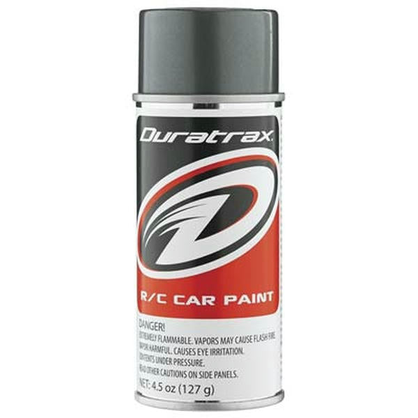 Image of Duratrax Gunmetal 4.5oz Lexan/Polycarbonate Body Spray Paint DTXR4263