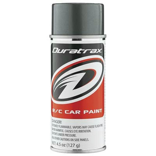 Image of Duratrax Gunmetal 4.5oz Lexan/Polycarbonate Body Spray Paint DTXR4263