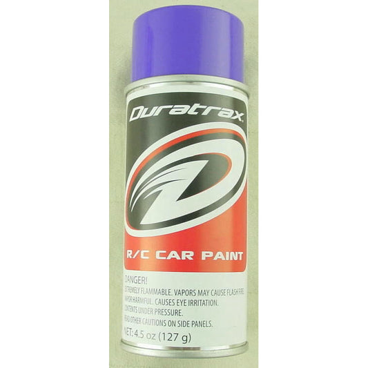 Image of Duratrax Candy Purple 4.5oz Lexan/Polycarbonate Body Spray Paint DTXR4273