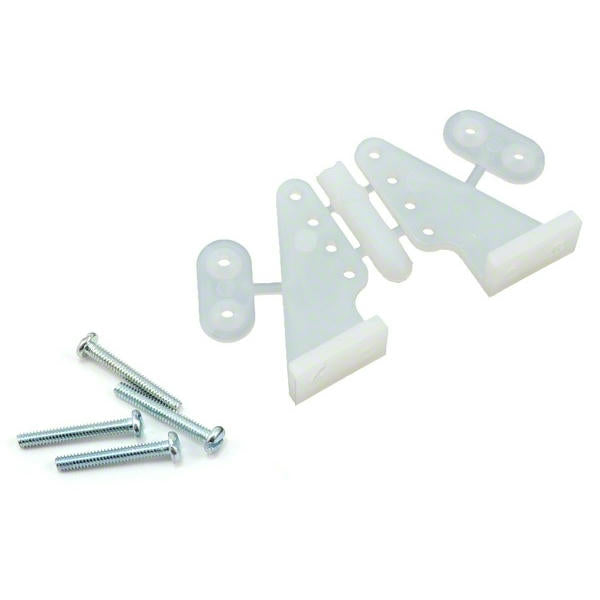 Image of DU-BRO L-Style Nylon Control Horns, L/R  DUB105