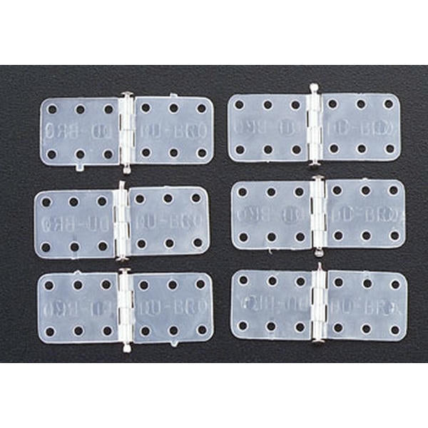 Image of DU-BRO Small Nylon Hinges (6pcs) DUB118