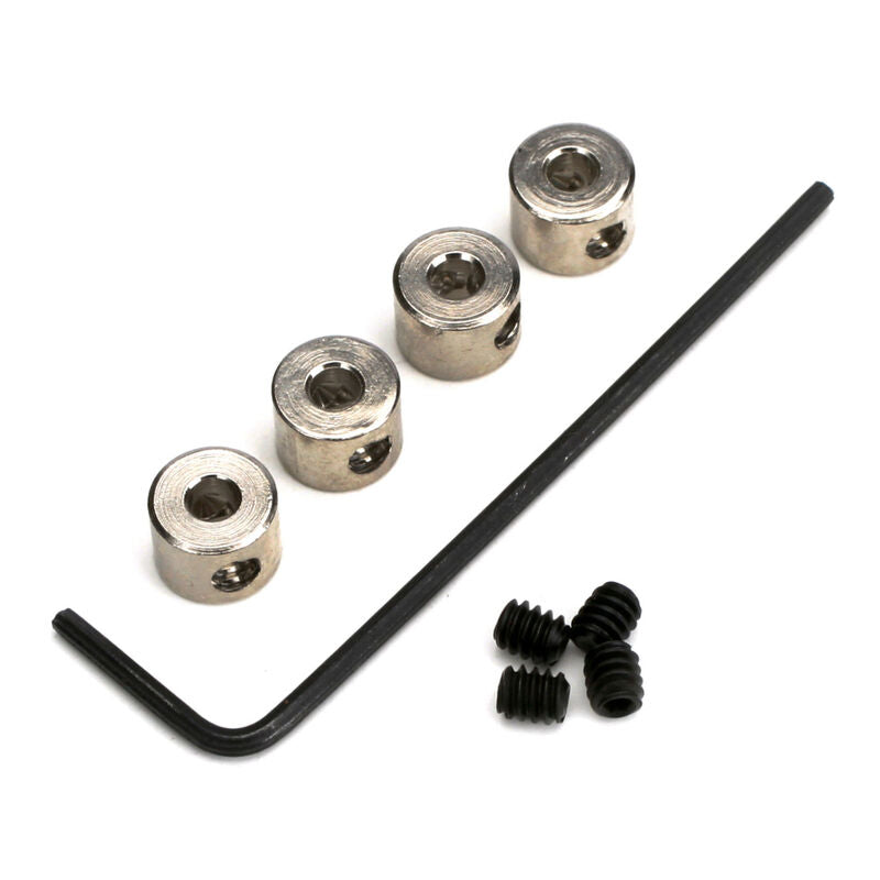 3/32 Nickel Plated Dura Collars