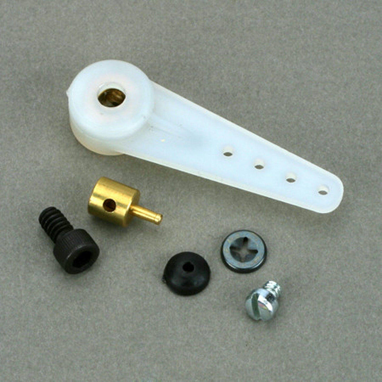 Image of Du-Bro 1 1/4 Nylon Steering Assembly - fits 5/32 Nose Gear Wire DUB155