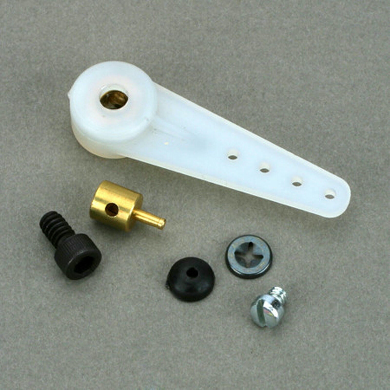 Image of Du-Bro 1 1/4 Nylon Steering Assembly - fits 5/32 Nose Gear Wire DUB155