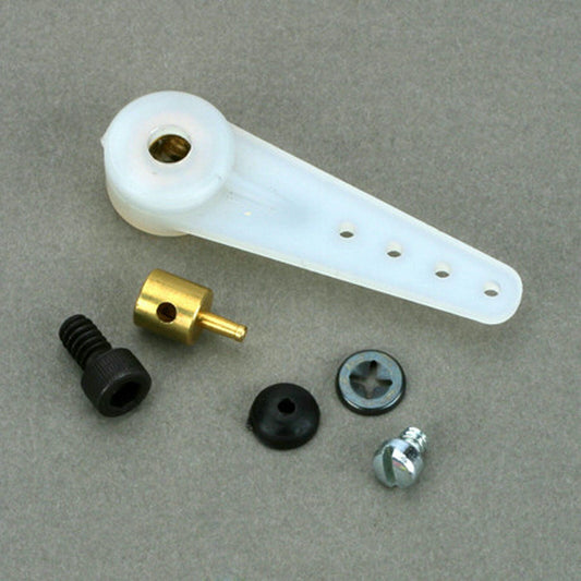 Image of Du-Bro 1 1/4 Nylon Steering Assembly - fits 5/32 Nose Gear Wire DUB155