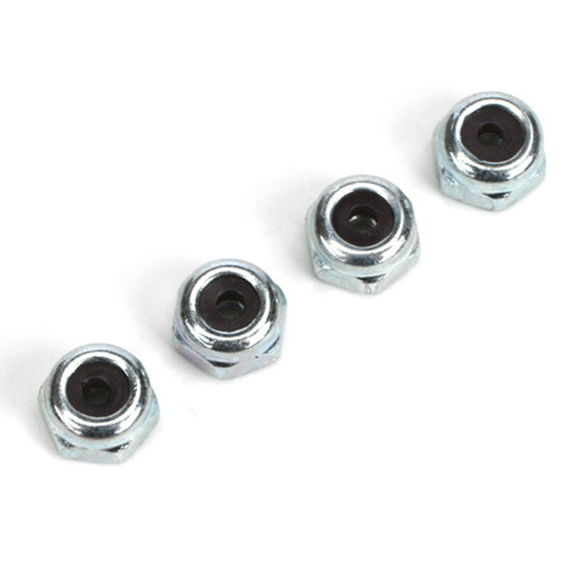 2-56 Nylon Insert Lock Nuts (Standard)