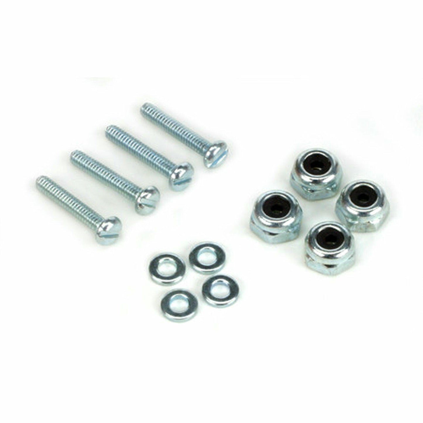 Image of Du-Bro 2-56 x 1/2 Bolt Sets w/Lock Nuts (4pcs) DUB174