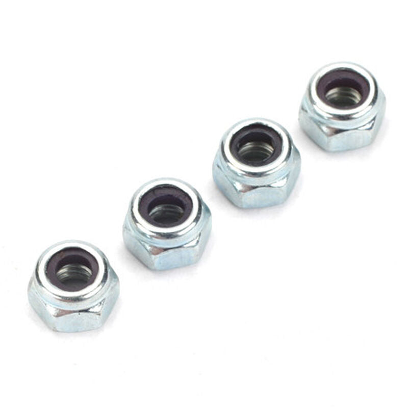 Nylon Locknut 4mm (4)