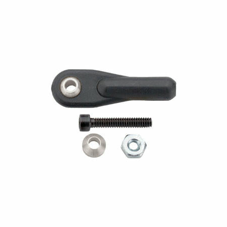 Image of DU-BRO 4-40 x 5/8 Swivel Ball Links for 4-40 Rods w/Hardware DUB2161 DuBro