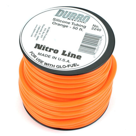 50 Ft Silicone Fuel Line (Orange)