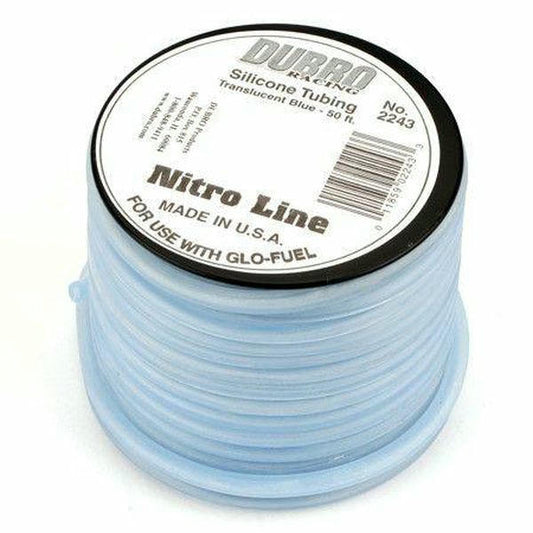 Image of 50 Foot Spool of Blue Silicone Fuel Line