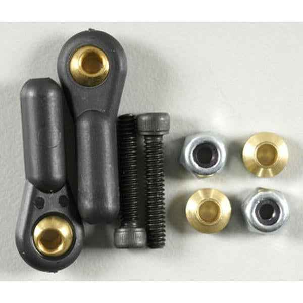 Image of Du-Bro Heavy Duty Ball Links w/Hardware 4-40 DUB2262