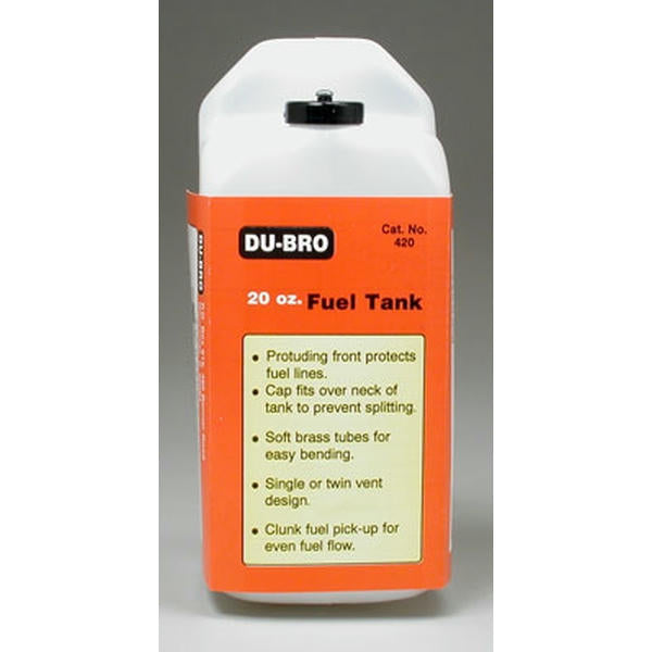 Image of DU-BRO 20 oz. Square Fuel Tank  DUB420