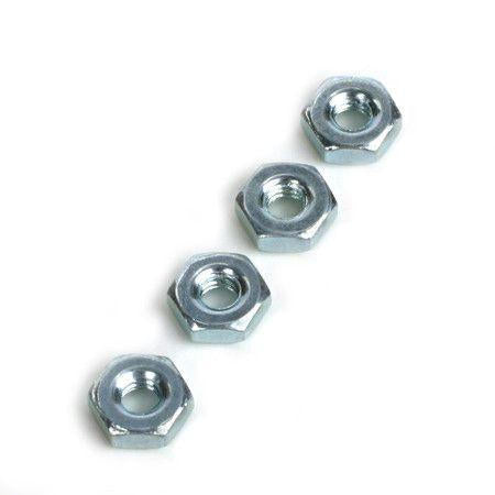 Image of Standard Steel Hex Nuts (2-56) 4/pkg
