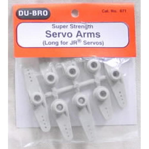 Image of Du-Bro Super Strength Servo Arms for JR/Airtronics 