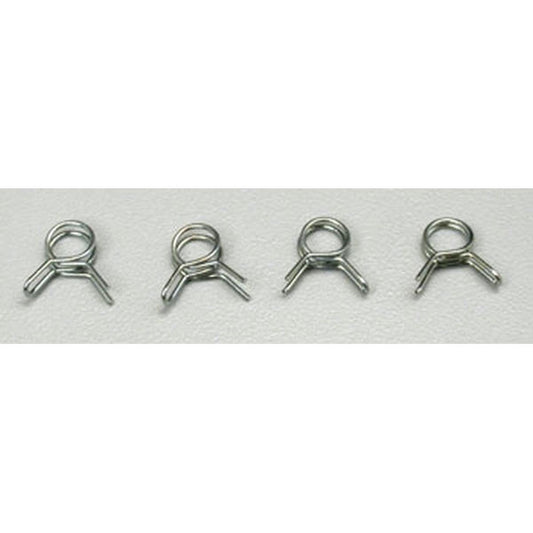 Image of DU-BRO Large 1/8 Fuel Line Clips (4) DUB678