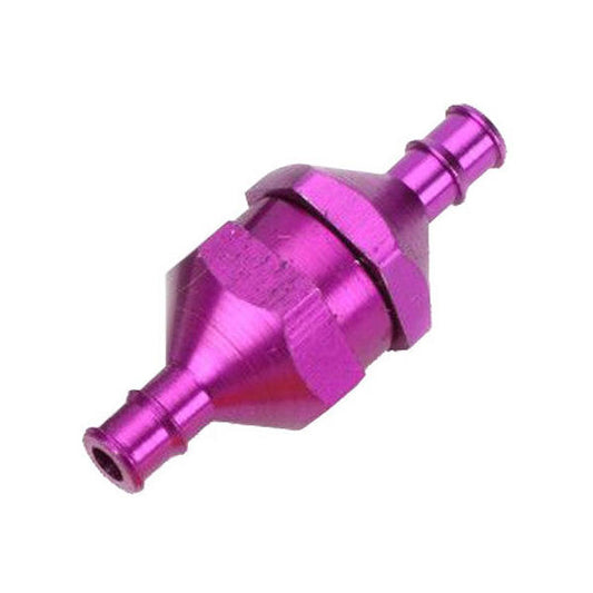 Image of Dubro Purple Aluminum In-Line Fuel Filter DUB835 Du-Bro
