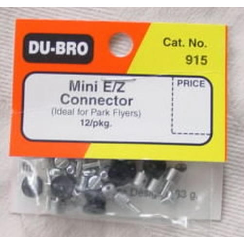 Image of Mini E/Z Connectors for Park Flyers (12 pcs) DUB915