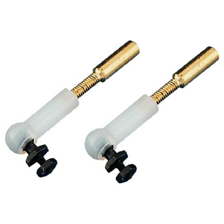 Image of DU-BRO Micro Ball Links for .032 Pushrods (2)  DUB928