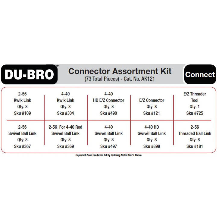 Image of Connector Assortment Kit, 73pcs