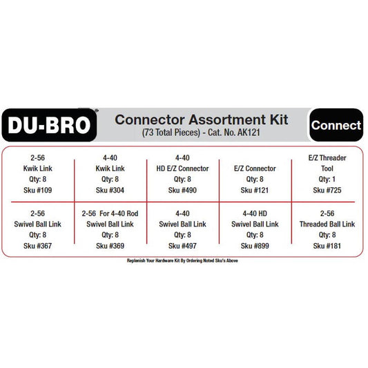 Image of Connector Assortment Kit, 73pcs