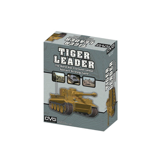 Image of Tiger Leader Solitaire WWII Ground Combat Strategy Game Dan Verssen Games DV1031