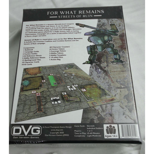 DAN VERSSEN GAMES for What Remains: Streets of Ruin