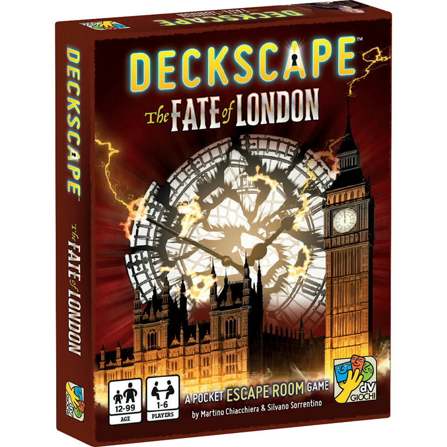 Image of Deckscape: The Fate of London pocket escape game by DV Giochi DVG4478