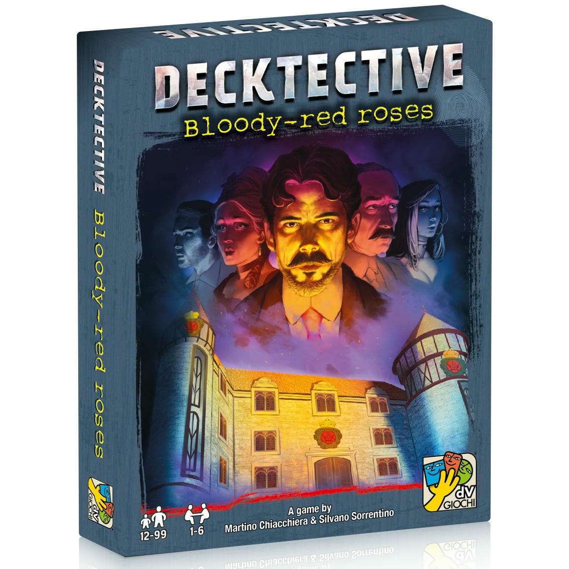 Image of Decktective: Bloody-Red Roses Mystery Game by DV Giochi DVG5715