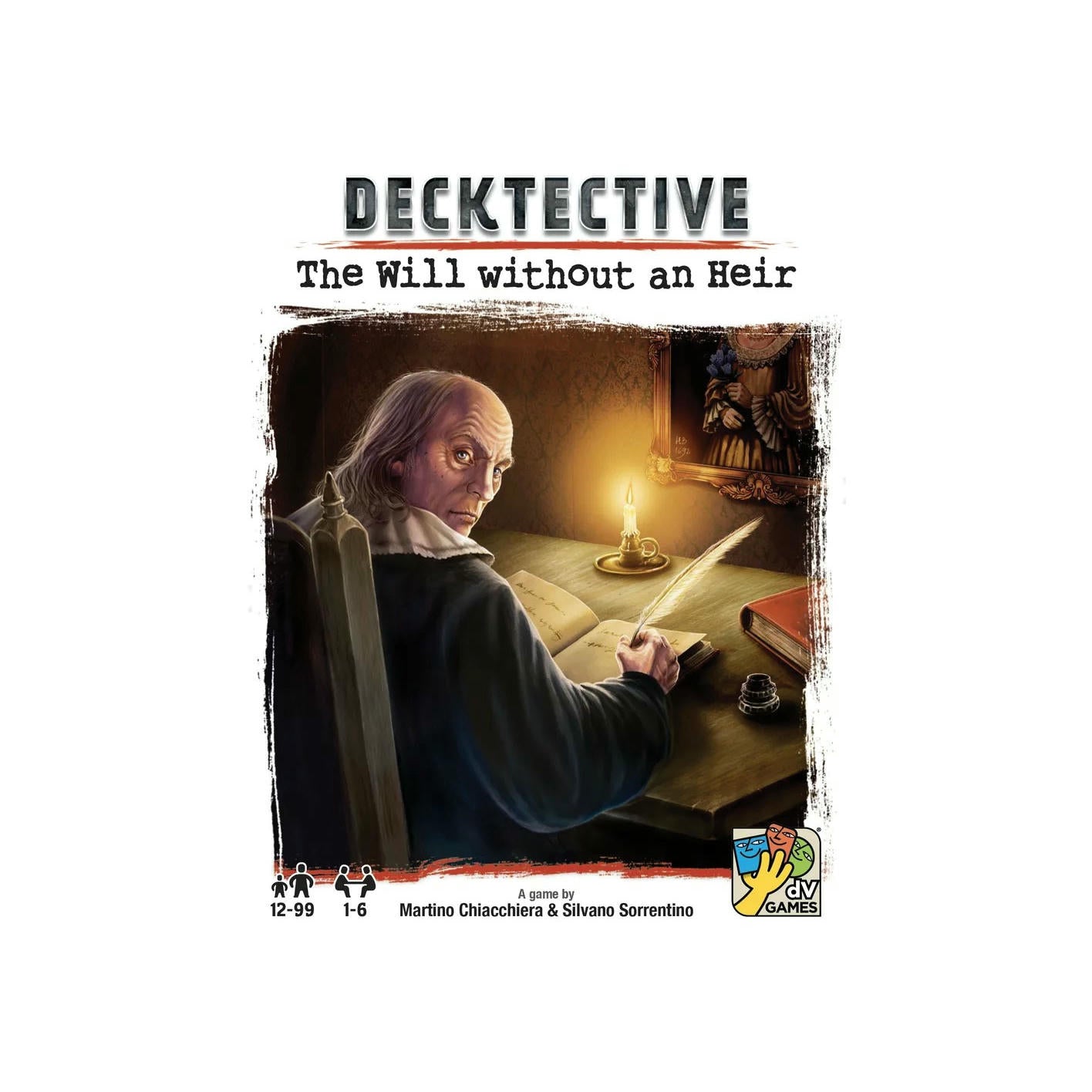 Image of Decktective: The Will Without an Heir Mystery game by DV Giochi DVG5737