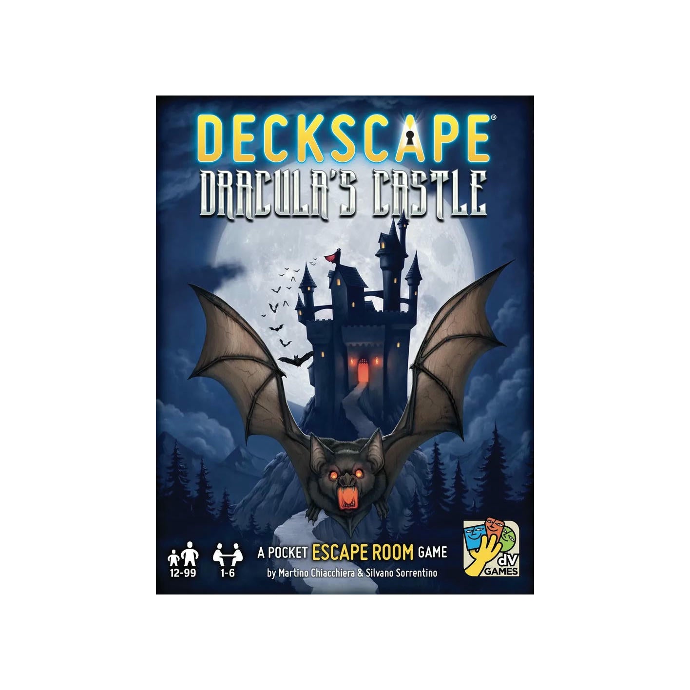 Image of Deckscape: Dracula's Castle pocket escape game by DV Giochi DVG5739