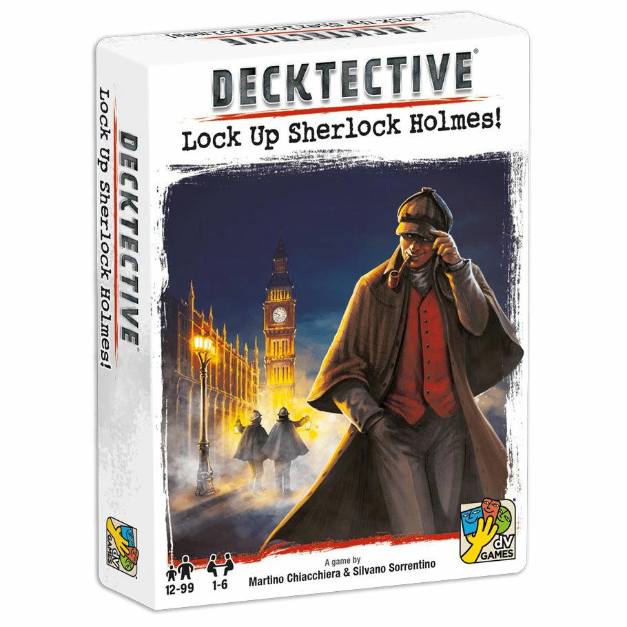 Image of Decktective: Lock up Sherlock Holmes! Mystery game by DV Giochi DVG5754