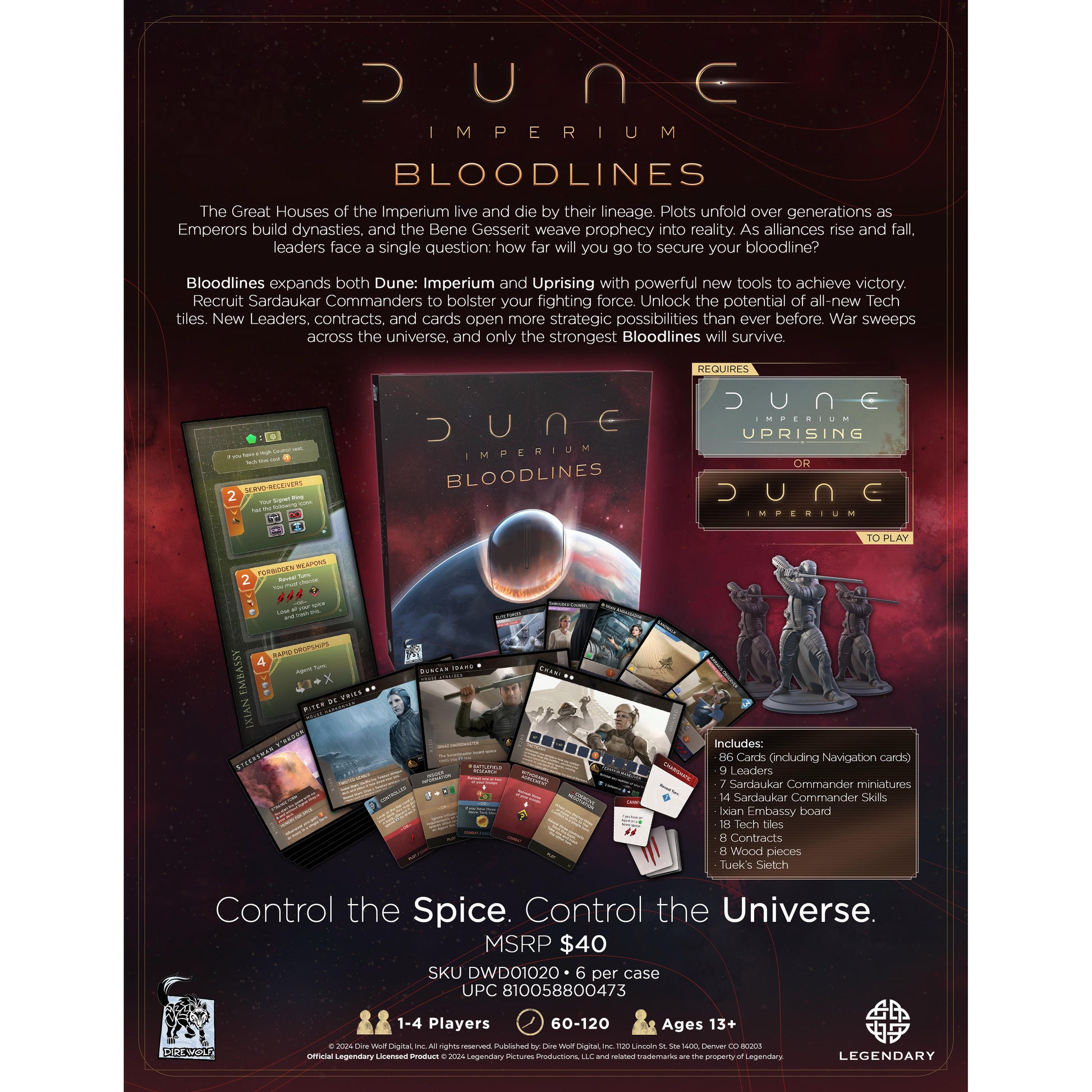 Image of Dune - Imperium: Bloodlines Expansion