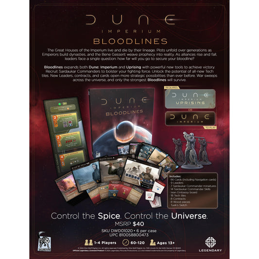 Image of Dune - Imperium: Bloodlines Expansion