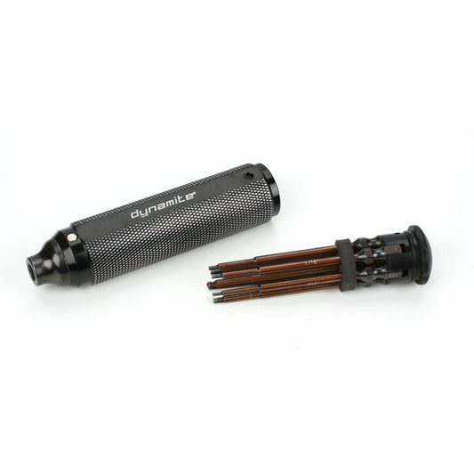 Image of Dynamite 8-in-1 Multi Hex Wrench Set (tips store inside handle) DYN2950