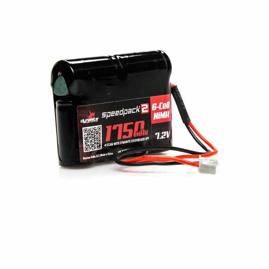 Image of Dynamite Speedpack 2 7.2V NiMH 1750mha Mini-T/Micro RS4 Battery DYNB2466