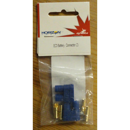 Image of Dynamite EC3 Connectors (Female/BAttery, 2 Female Connectors) DYNC0008
