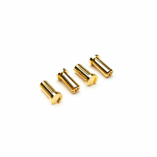 Image of Dynamite Low Profile 5mm Bullet Connectors (4pcs) DYNC0176