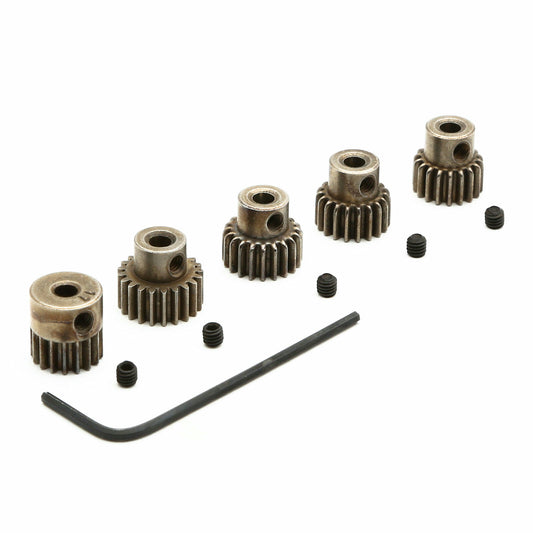 Image of Dynamite 1/10th Pinion Gear Set 48P 17T, 18T, 19T,20T, 21T (3.2mm Bore) DYNG4810