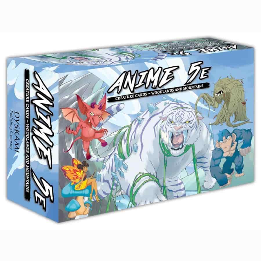 Anime 5E: Creature Cards - Volume 1 Woodlands and Mountains