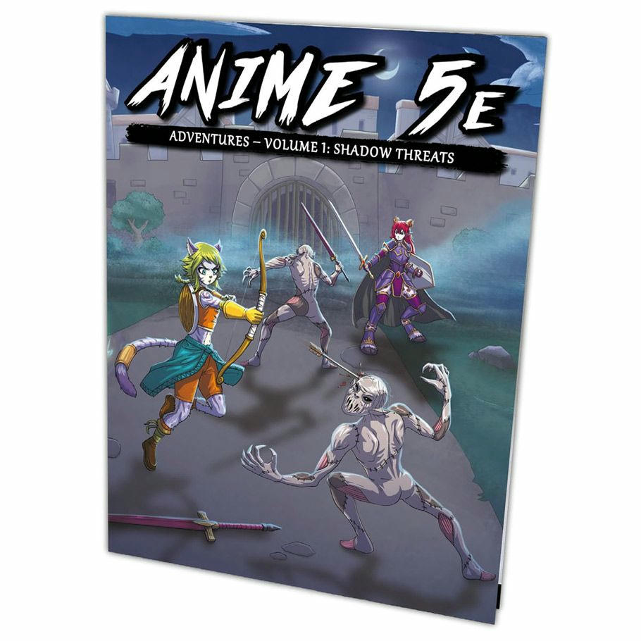 Image of Anime 5E Roleplaying Game Adventures Volume 1: Shadow Threats