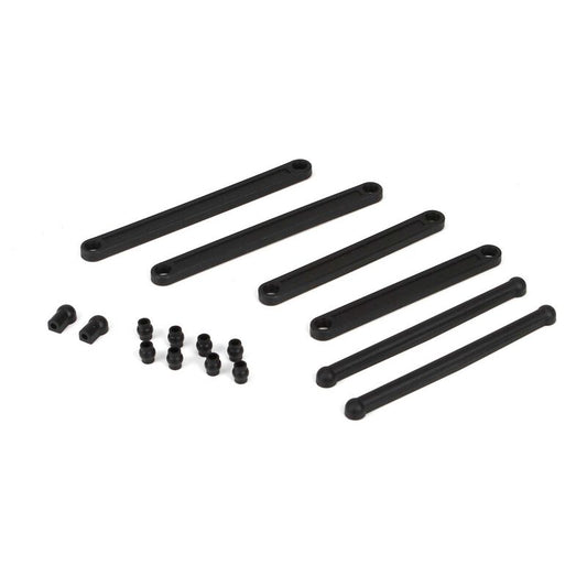 '+Link Set, Plastic: 1:10 2wd Cir/Ruc/Tor