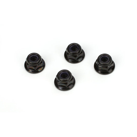 '+M4 Locknut, Flanged (4)