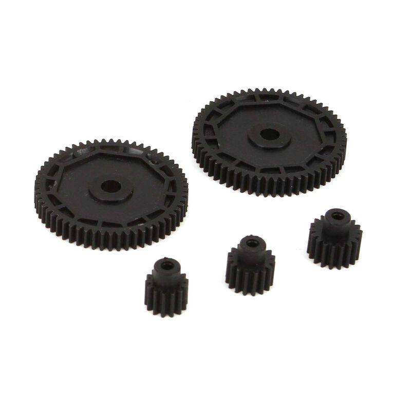 '+Pinion & Spur Gear Set: 1/18 4WD All