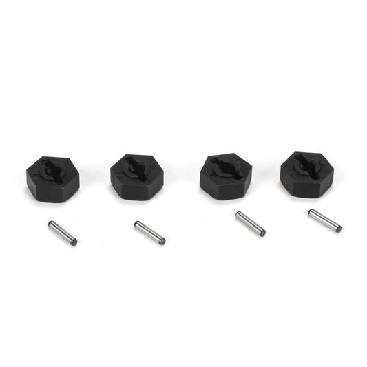 '+12mm Wheel Hex (4): 1/18 4WD Temper