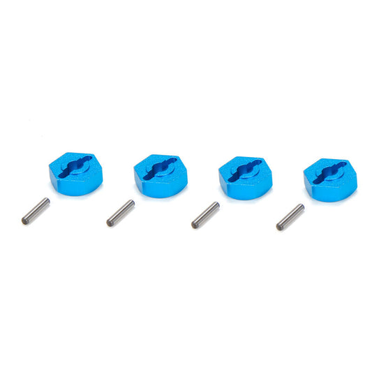 '+12mm Wheel Hex Aluminum (4): 1:18 4WD Temper