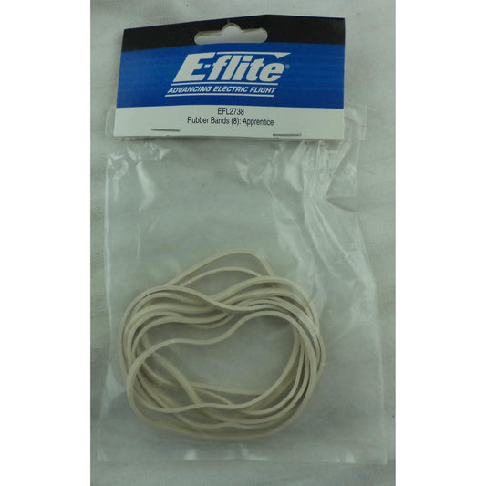 Image of E-flite Apprentice RC Airplane Rubber Bands (8pcs) EFL2738
