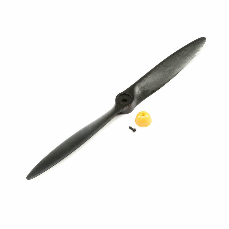 Image of E-Flite 12x8 1.2M Clipped Wing Airplane Propeller w/Spinner EFL5165