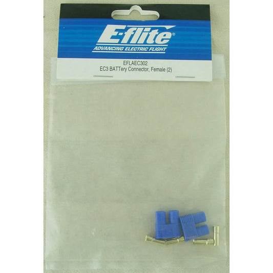 Image of E-flite EC3 Battery Connector Female (2) EFLAEC302